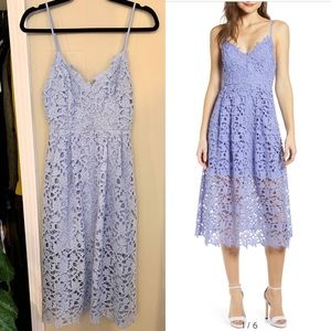 ASTR The Label Lace Midi Dress